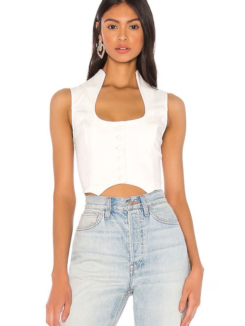 superdown White Frasier Top
